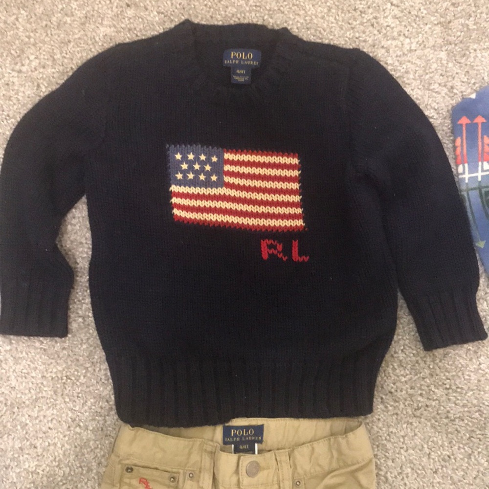 Boys Polo Jacket,hoodie and pants size 4T - Picture 5 of 5